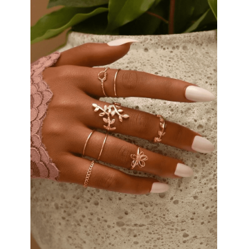 Set 8 Inele Aurii Pentru Poze - IN-89