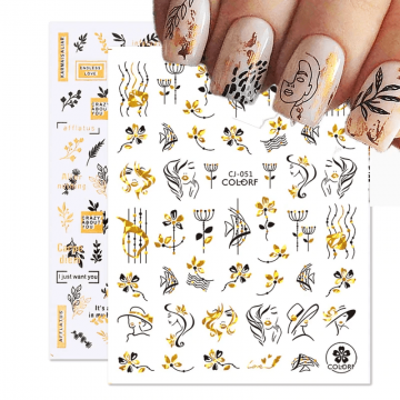 Sticker decor unghii CJ-051