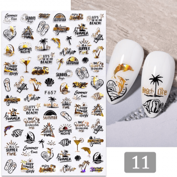 Sticker decor unghii F657