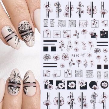 Sticker decor unghii f810