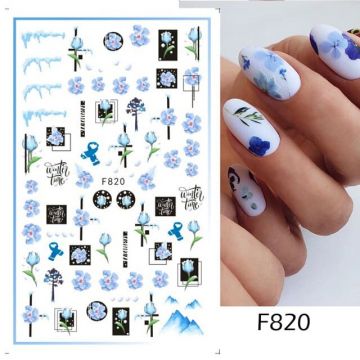 Sticker decor unghii F820