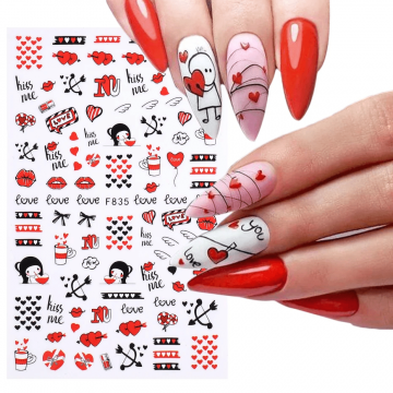 Sticker decor unghii F835