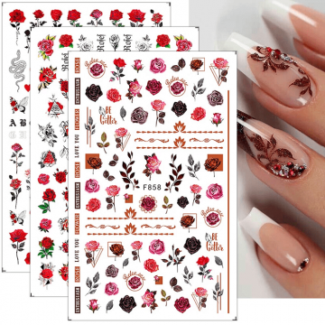 Sticker decor unghii f858