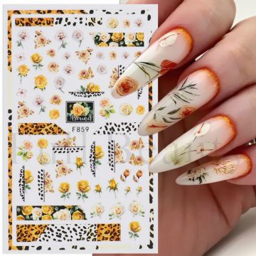 Sticker decor unghii f859