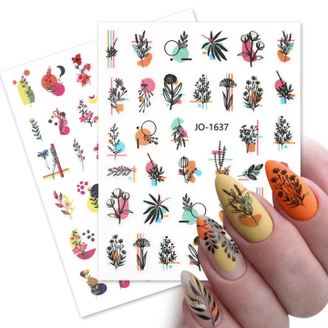 Sticker decor unghii JO-1637 - JO-1541