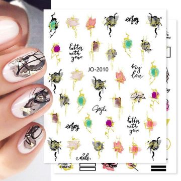 Sticker decor unghii JO-2010 - JO-1535