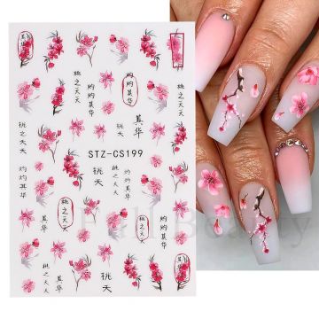 Sticker decor unghii STZ-CS199 - JO-1269