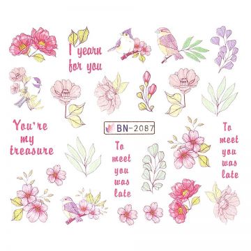 Tatuaj decor unghii BN-2087