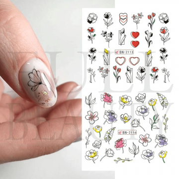 Tatuaj decor unghii BN-2113