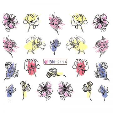 Tatuaj decor unghii BN-2114