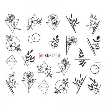 Tatuaj decor unghii BN-2115