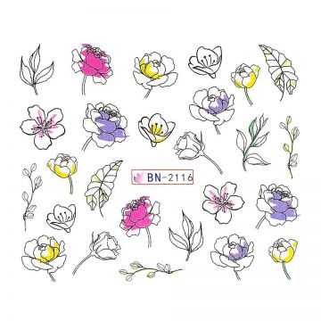 Tatuaj decor unghii BN-2116