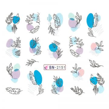 Tatuaj decor unghii BN-2151