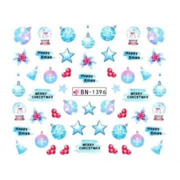 Tatuaj decor unghii iarna bn-1396