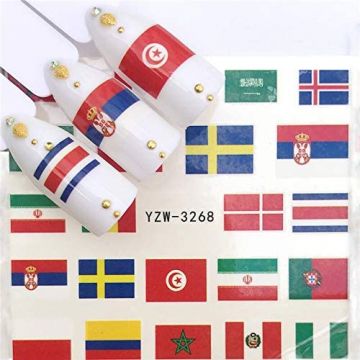 Tatuaj decor unghii YZW-3268 - YZW3270