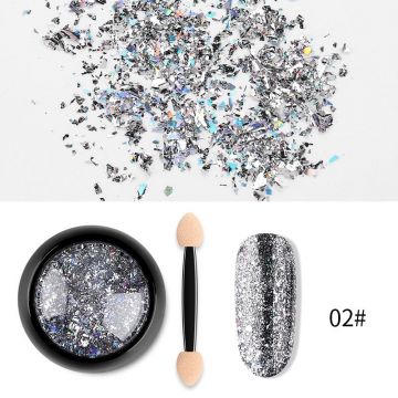 Laser Nail Foil pudra i040-02