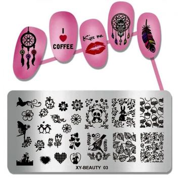 Matrita metalica model XY-Beauty-03