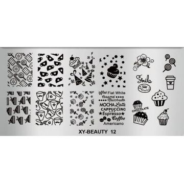 Matrita metalica model XY-Beauty-12