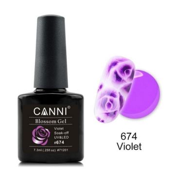 Oja Semipermanenta CANNI Blassom 674 Violet
