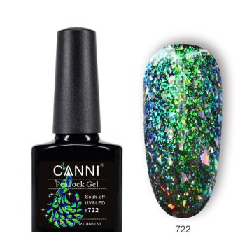 Oja Semipermanenta CANNI Peacock-Coada de Paun 722