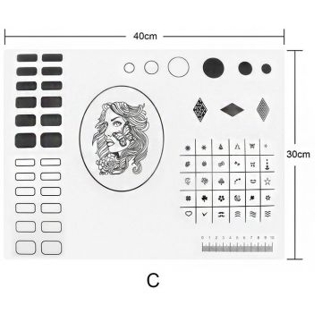 Pad de silicon pentru practica model C