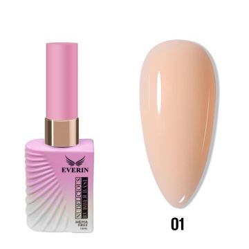Rubber Base Everin Nudelicious Collection 15ml- 01 Hema Free