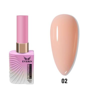 Rubber Base Everin Nudelicious Collection 15ml- 02Hema Free