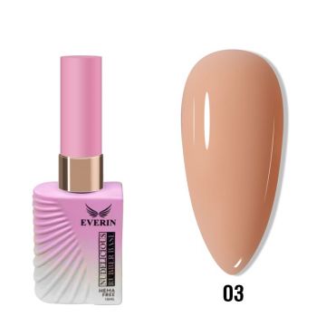 Rubber Base Everin Nudelicious Collection 15ml- 03 Hema Free