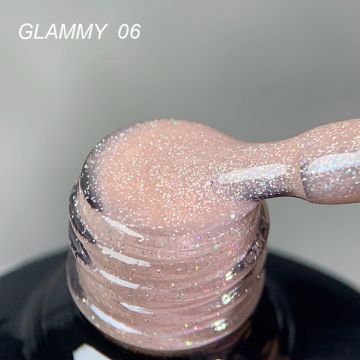 Rubber Base Everin SOO Glammy Collection 12ml- 06 Hema Free