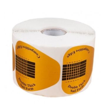 Sabloane pentru constructie unghii Late Aurii 500buc U2-3