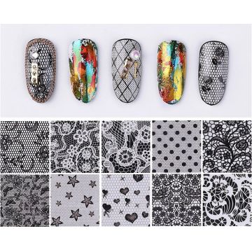 Set 10 folii de transfer Conny's 03