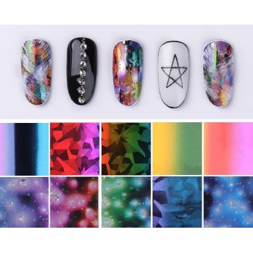 Set 10 folii de transfer Conny's 04