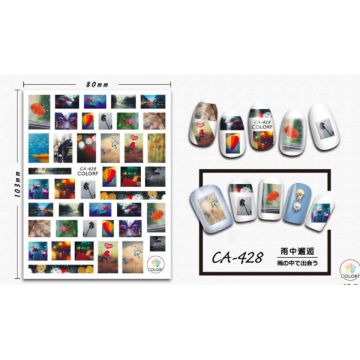 Stiker autoadeziv 10*8cm -CA-428