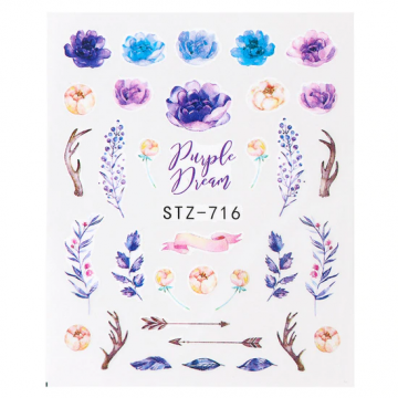 Tatuaj decor unghii STZ-716