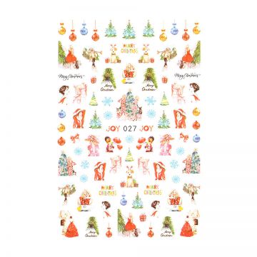 Abtibild Unghii SensoPRO Milano, Christmas Adventure EB027