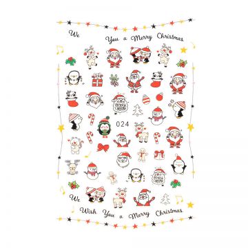 Abtibild Unghii SensoPRO Milano, Christmas Muse EB024