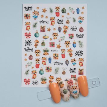 Abtibild Unghii SensoPRO Milano, Christmas Season WG944