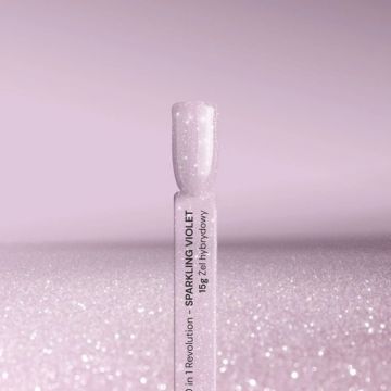 Baza Silcare 10in1 Sparkling Violet 15ml