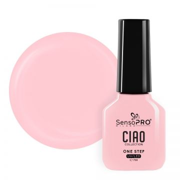 Oja Semipermanenta One Step SensoPRO Milano, CIAO Collection - Cashmere Pink 7ml