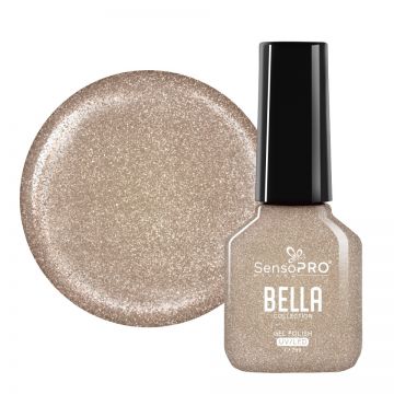 Oja Semipermanenta SensoPRO Milano, BELLA Collection - Gold Gleam, 7ml