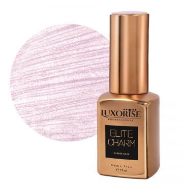 Rubber Base Hema Free LUXORISE ELITE CHARM - Pearl Bloom 15ml