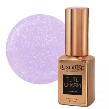 Rubber Base LUXORISE Elite Charm - Mauve Dream 15ml