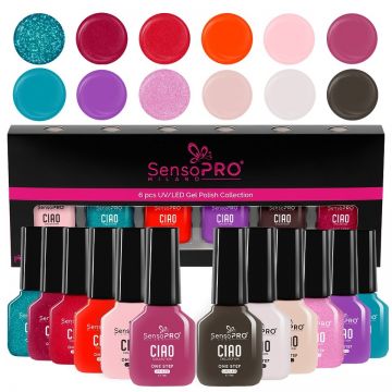 Set 12 Oje Semipermanente CIAO One Step SensoPRO Milano, Spectacular Grace
