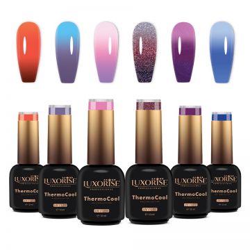 Set 6 Oje Semipermanente Thermocool LUXORISE - Mirage