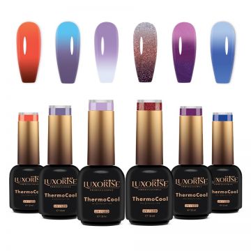 Set 6 Oje Semipermanente Thermocool LUXORISE - Mirage