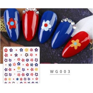 Stiker autoadeziv 12*8cm -WG003