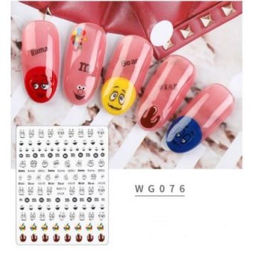 Stiker autoadeziv 12*8cm -WG076