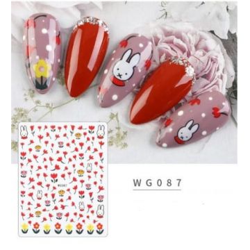 Stiker autoadeziv 12*8cm -WG087