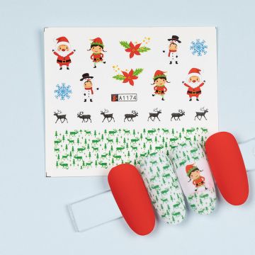 Tatuaj Unghii LUXORISE Holiday Grace, A1174