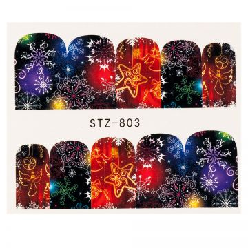 Tatuaj Unghii LUXORISE New Year Fireworks, STZ-803